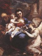 CASTELLO, Valerio Holy Family with an Angel fdg china oil painting reproduction